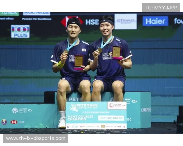 羽毛球男双韩国